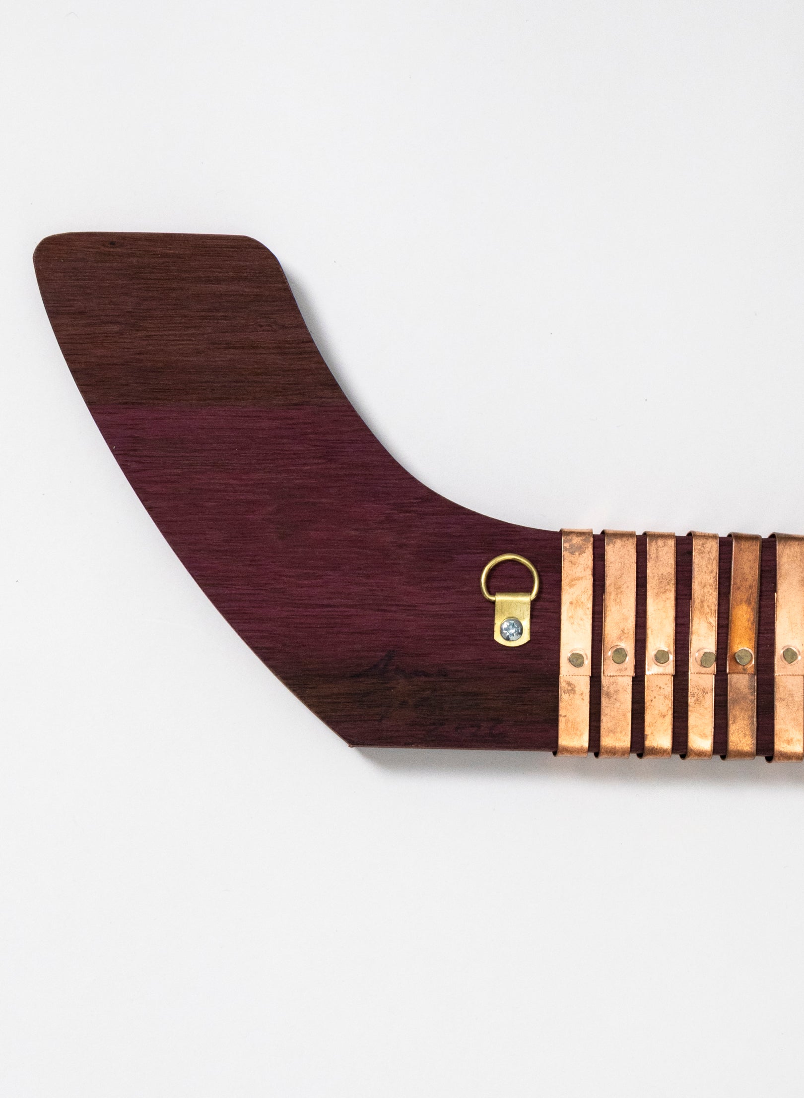 Red &amp; Copper Wall Waka