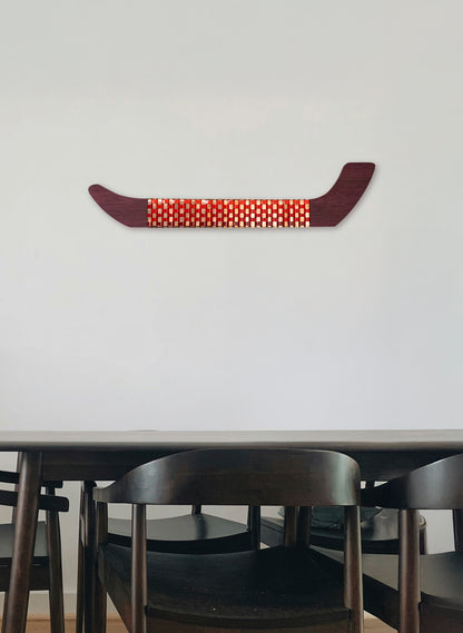 Red &amp; Copper Wall Waka