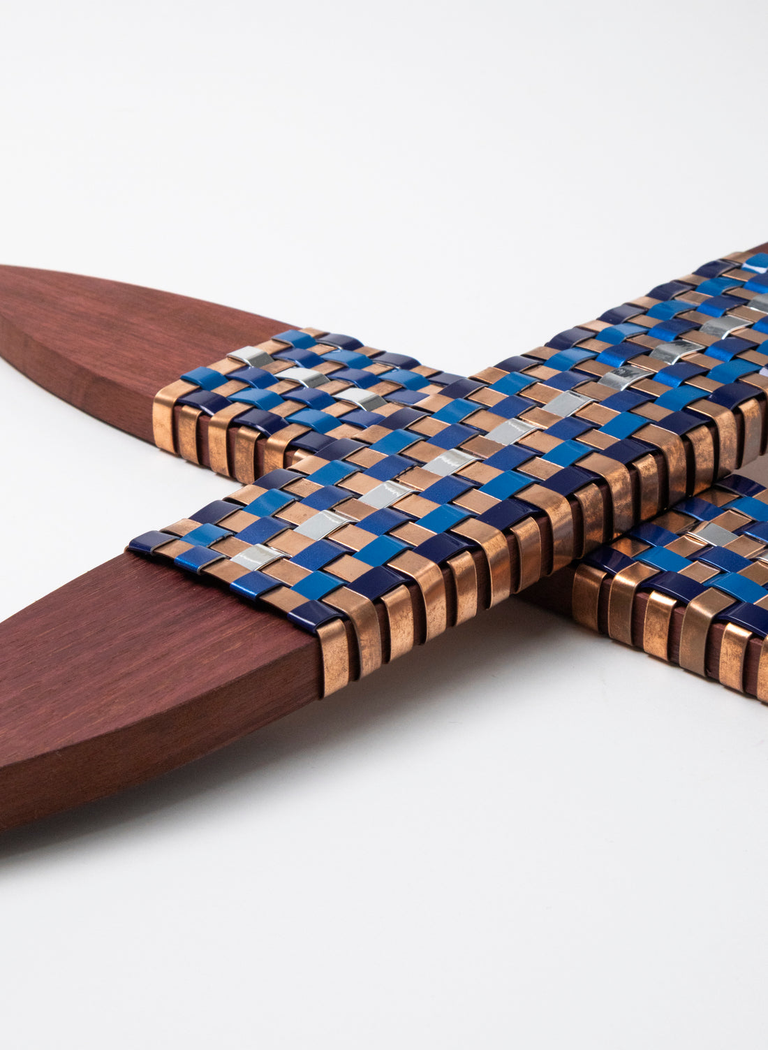 Blue, Silver &amp; Copper Putiputi - Large