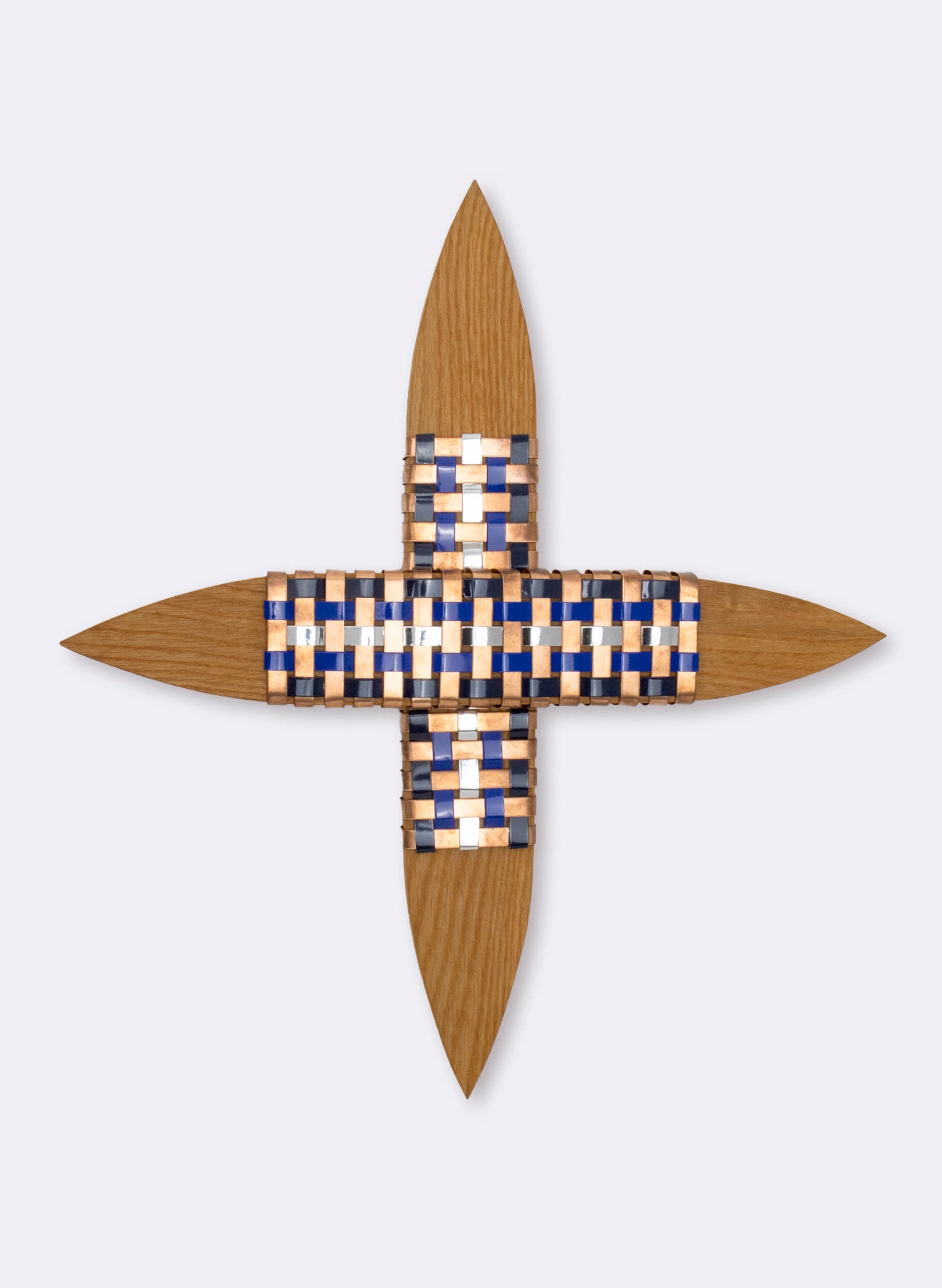 Blue, Silver and Copper Whetu