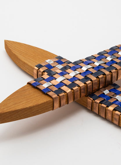 Blue, Silver and Copper Whetu