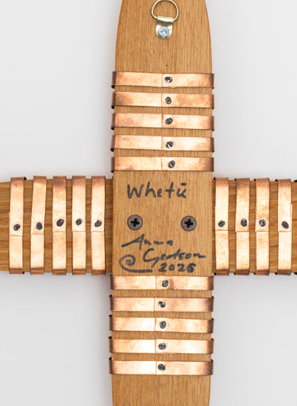 Red, Silver and Copper Whetu