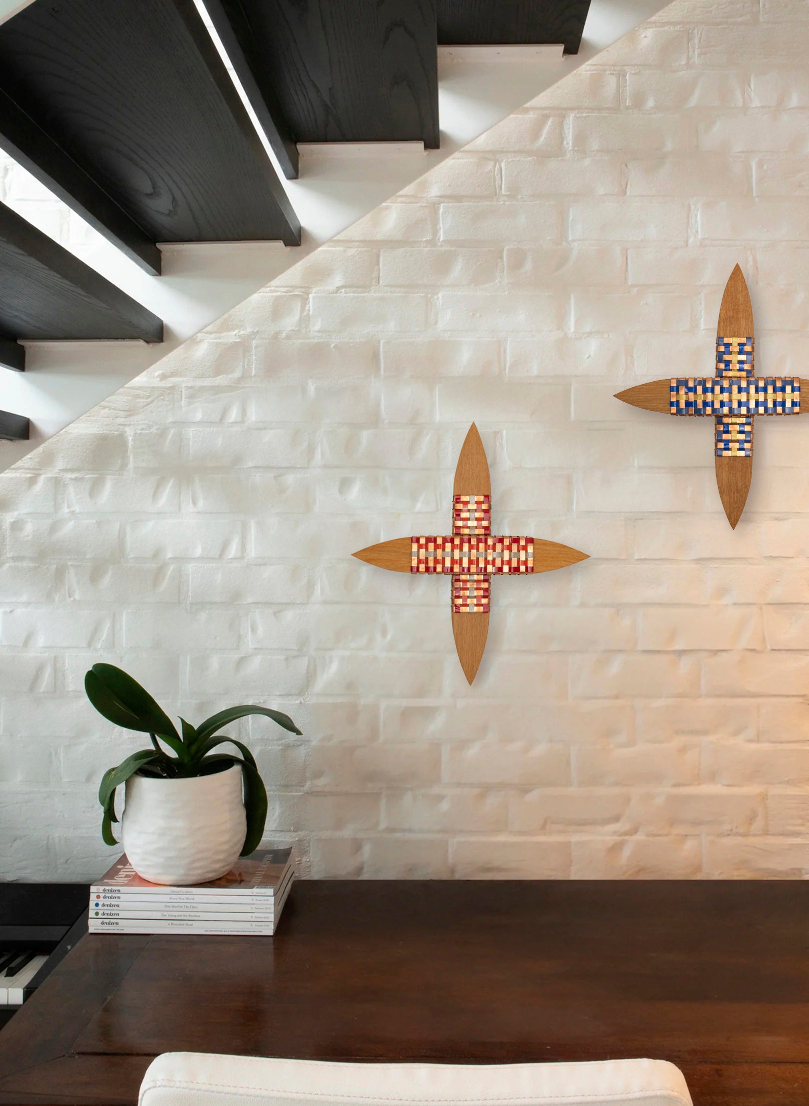 Red, Silver and Copper Whetu