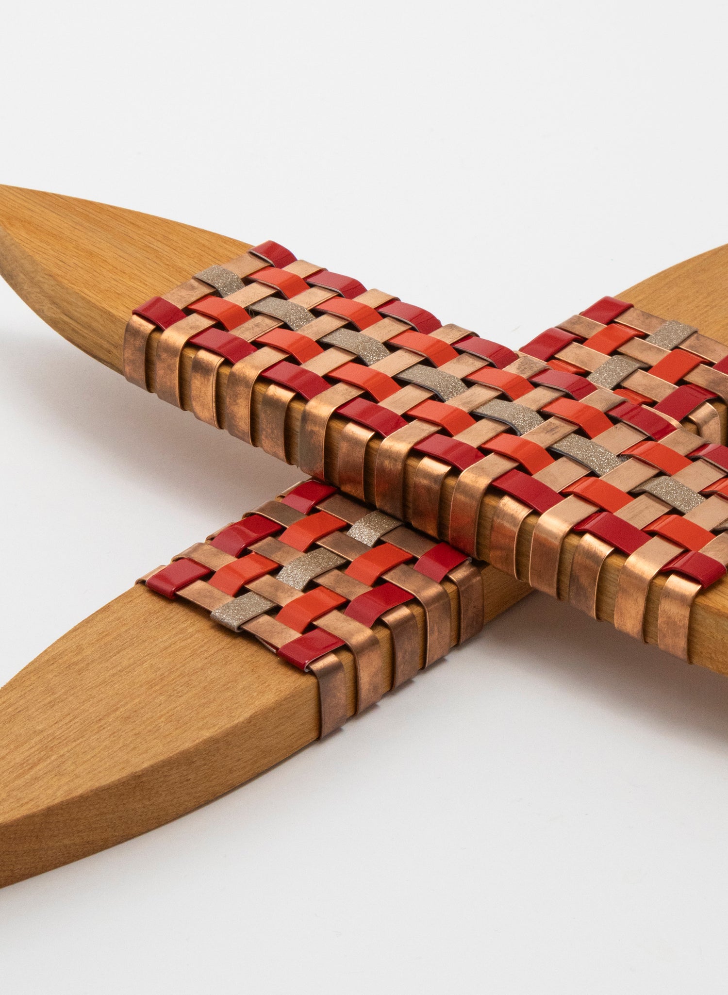 Red, Silver and Copper Whetu