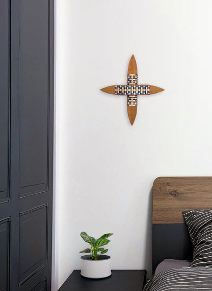 Blue, Gold and Copper Whetu