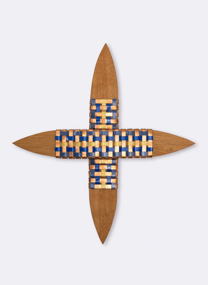 Blue, Gold and Copper Whetu