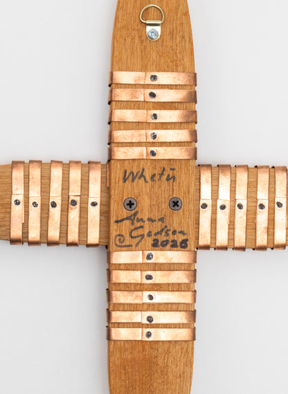 Blue, Gold and Copper Whetu