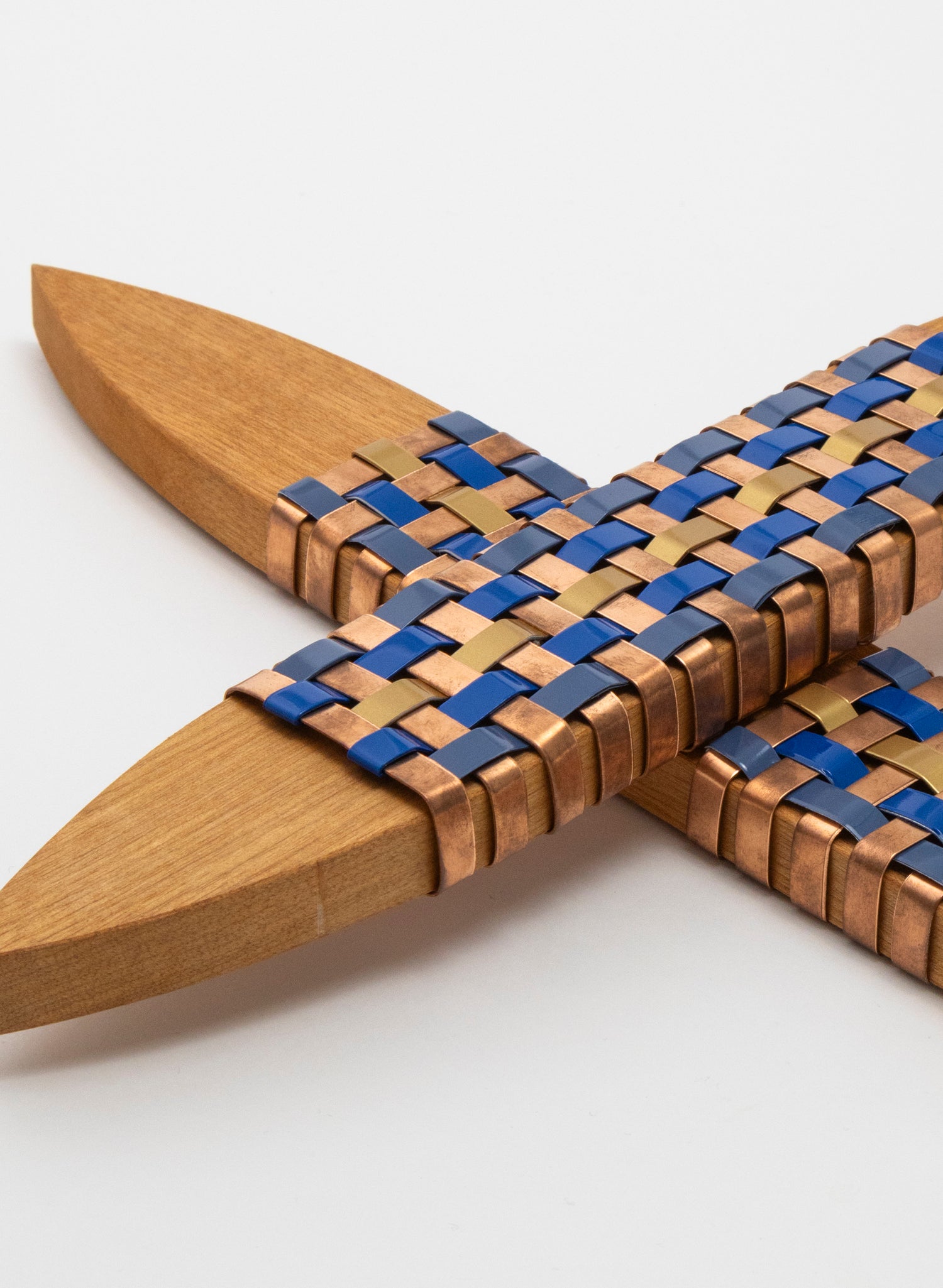 Blue, Gold and Copper Whetu