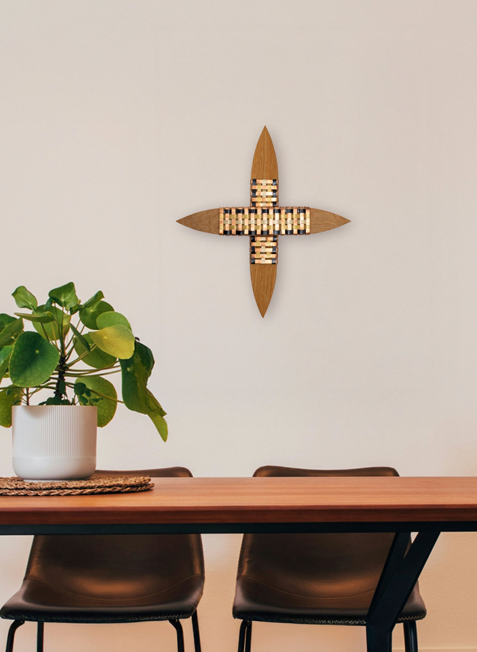 Black, Gold and Copper Whetu