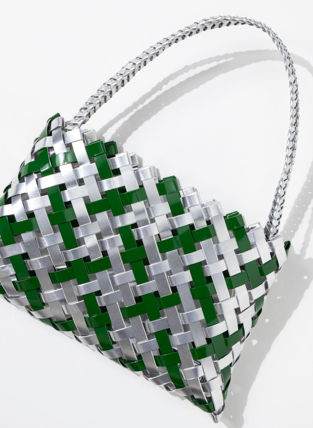 Green and Silver Aluminium Kete (12 End)