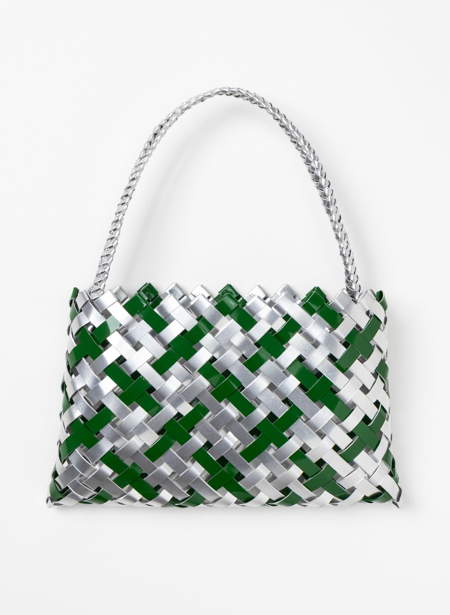 Green and Silver Aluminium Kete (12 End)