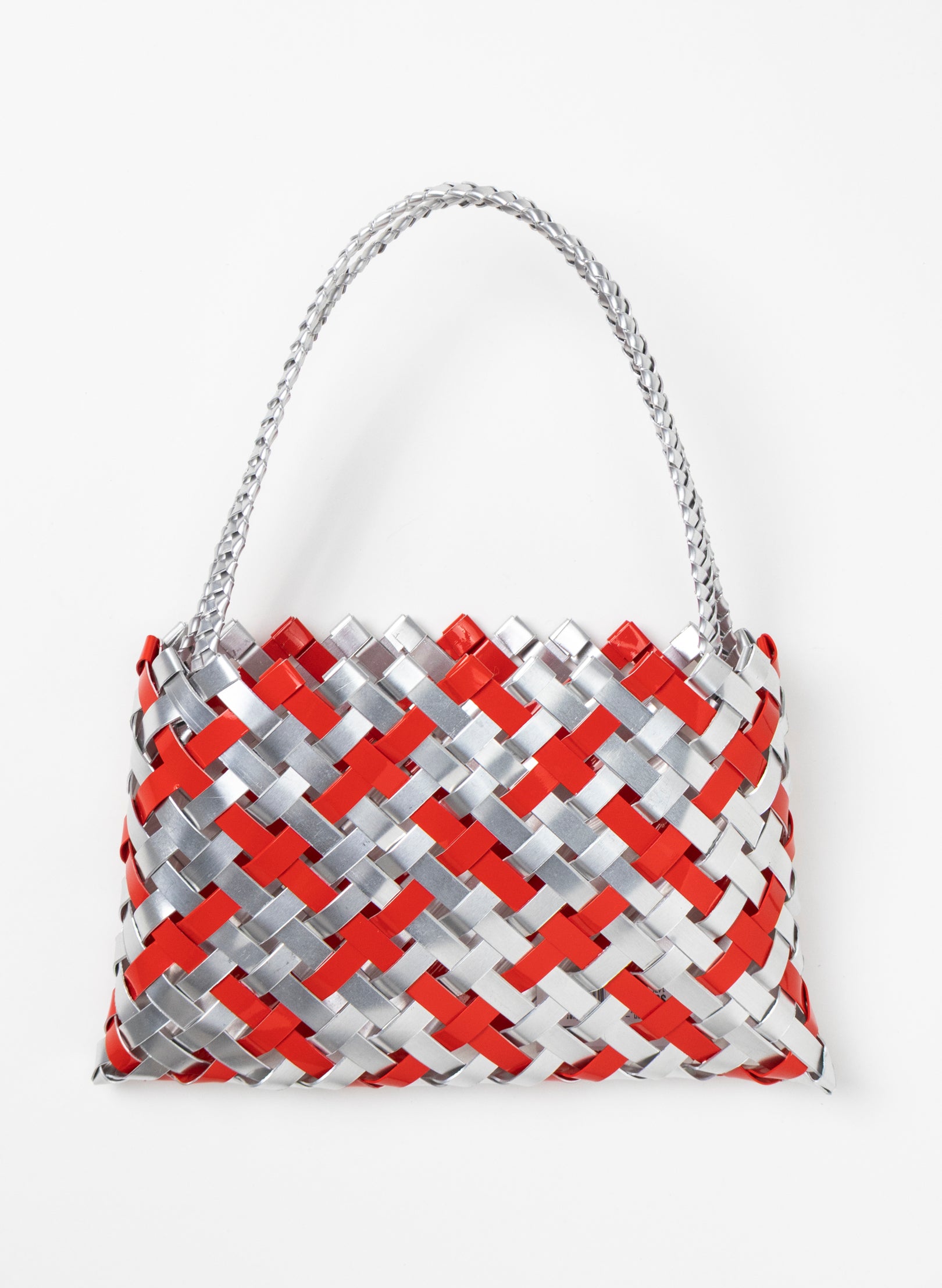 Red and Silver Aluminium Kete (12 End)