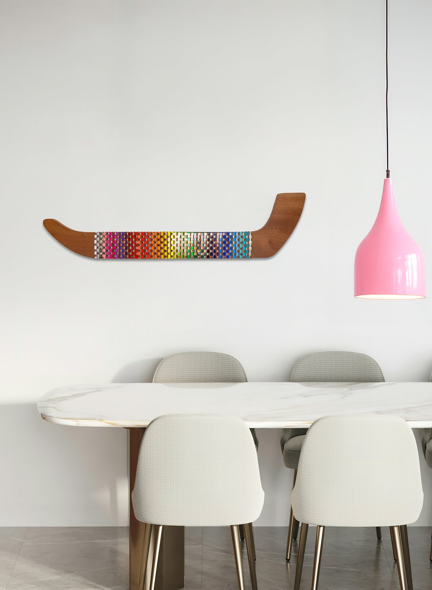 Mahogany Colour Spectrum Wall Waka - Large