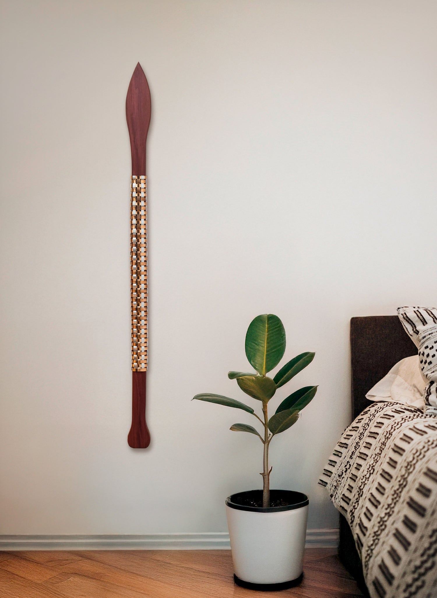 Silver and Copper Taiaha