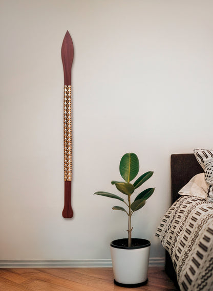 Silver and Copper Taiaha