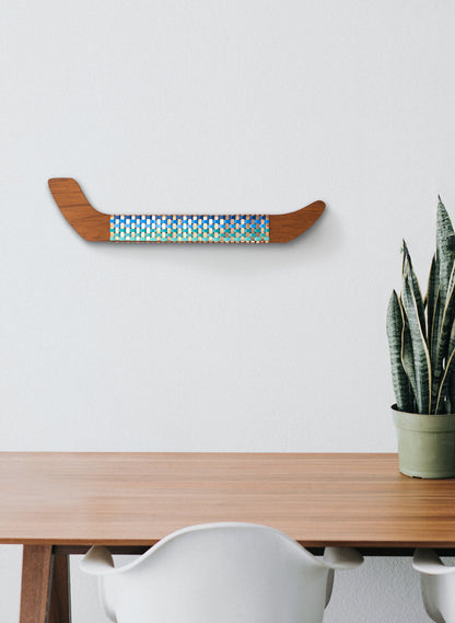 Teals &amp; Copper Wall Waka