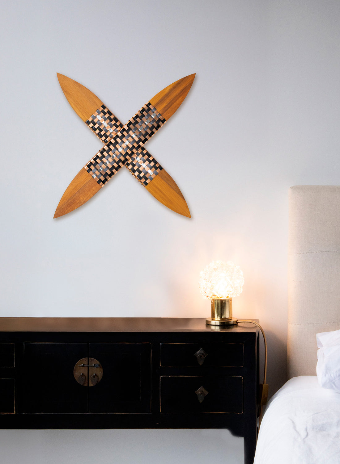 Black, Grey, Silver and Copper Putiputi