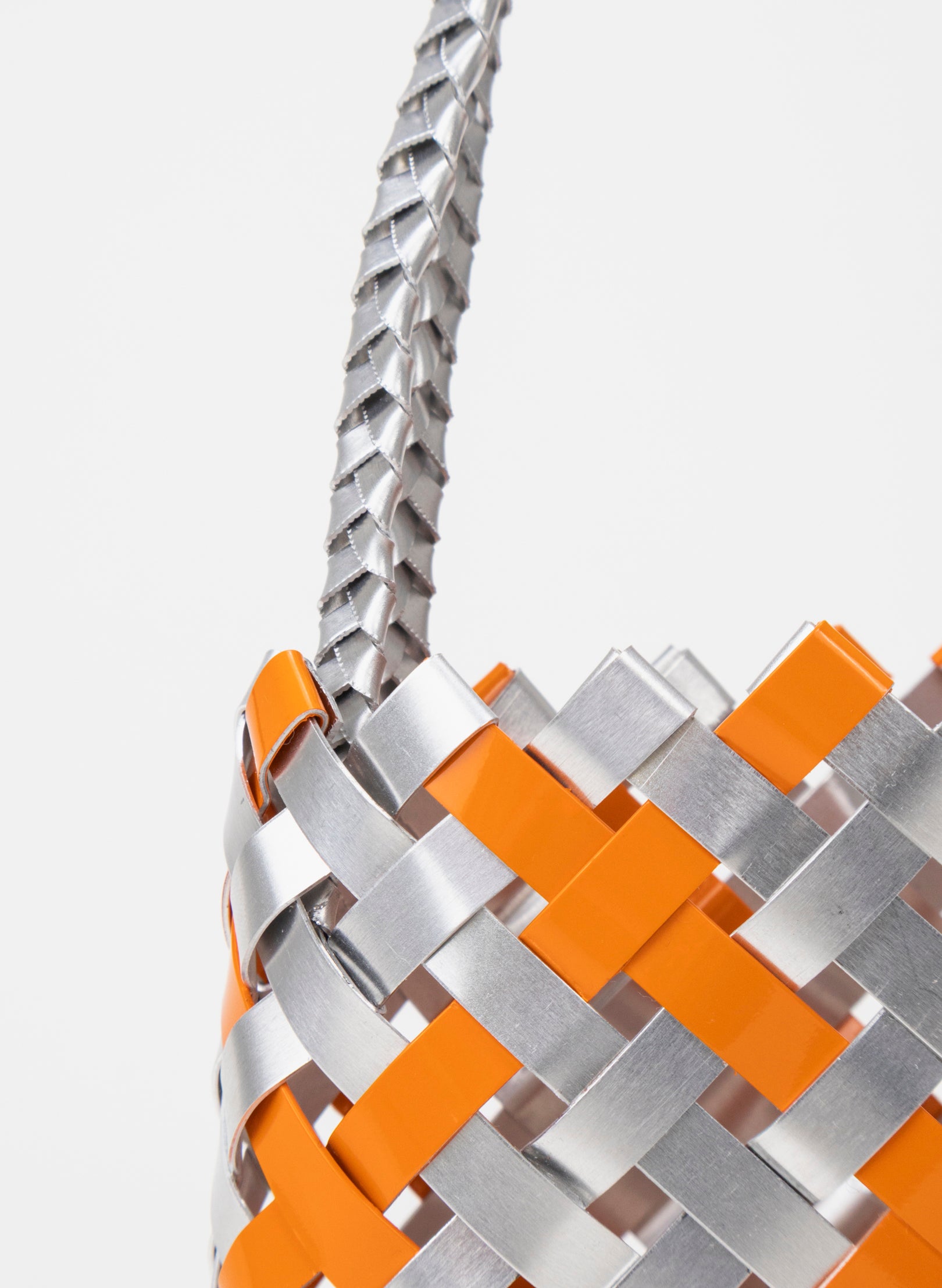 Orange and Silver Aluminium Kete (12 End)