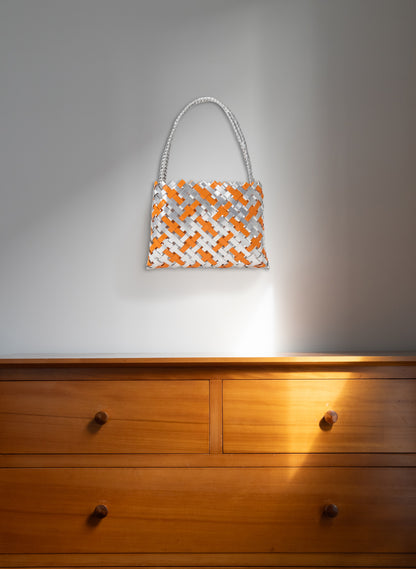 Orange and Silver Aluminium Kete (12 End)