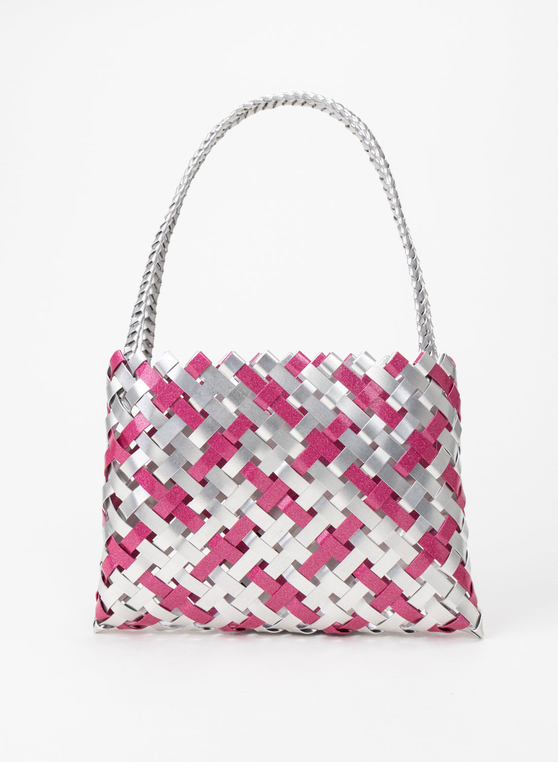 Pink and Silver Aluminium Kete (12 End)
