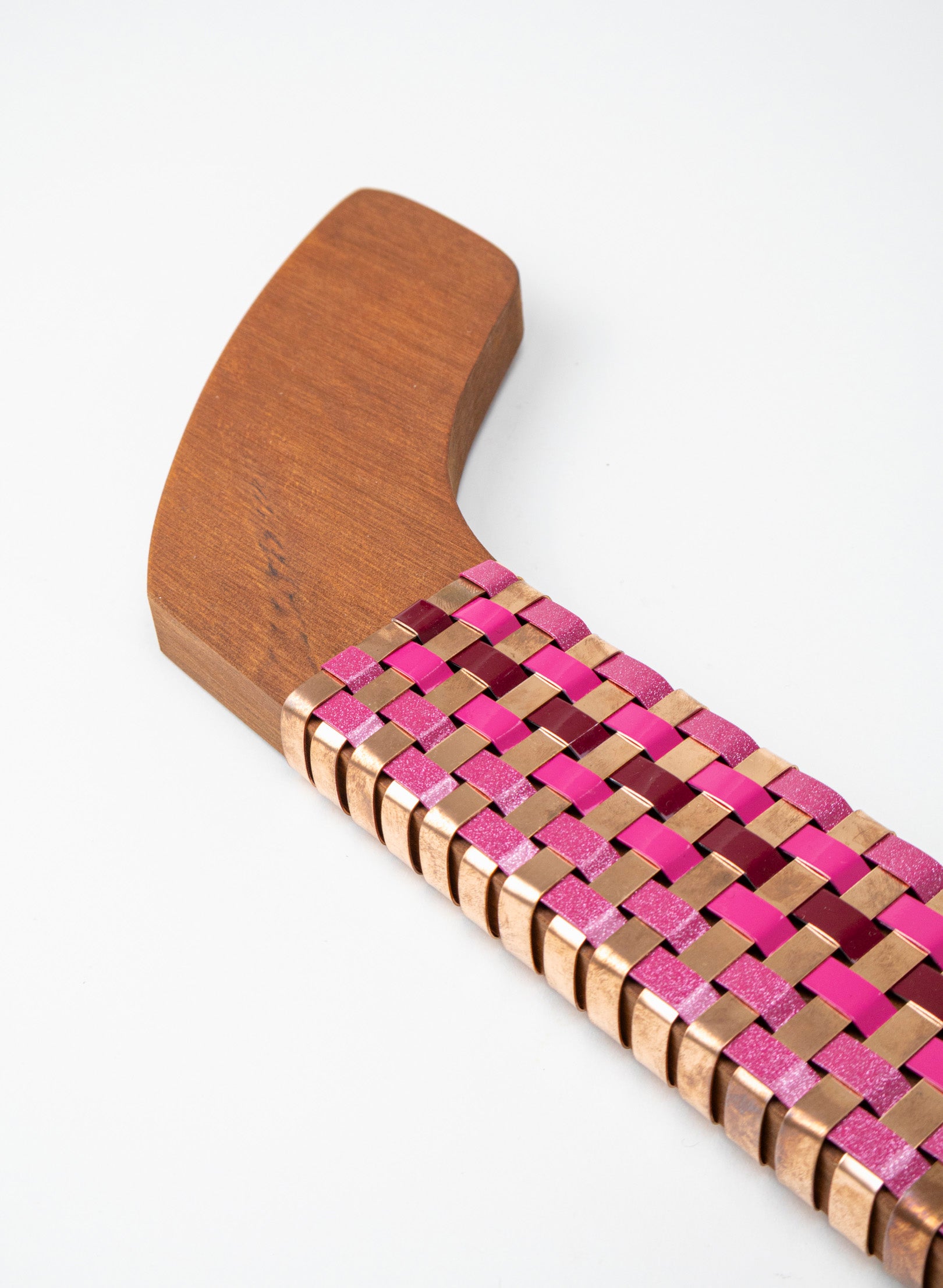 Pink Sparkle &amp; Copper Wall Waka