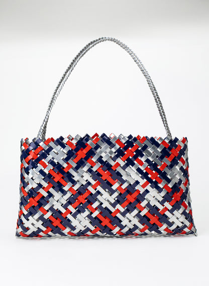 Blue, Red and Silver Aluminium Kete (20 End)