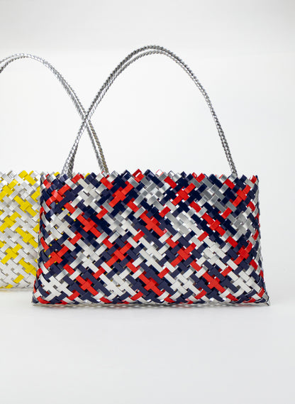 Blue, Red and Silver Aluminium Kete (20 End)