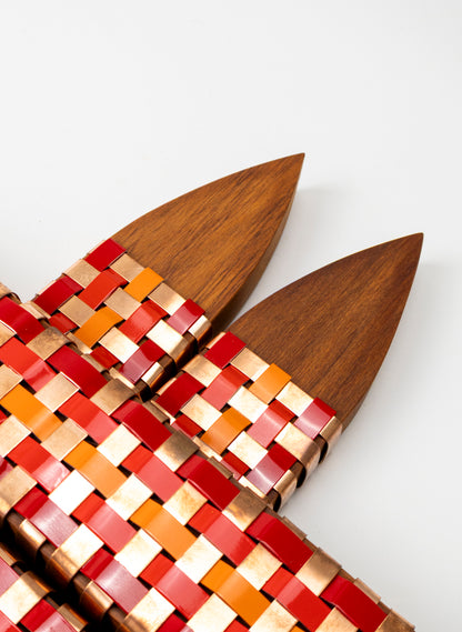 8 Point Whetū Red/Orange