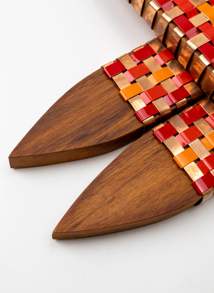 8 Point Whetū Red/Orange