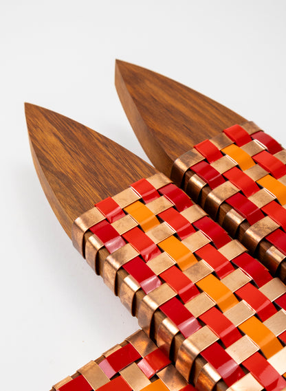 8 Point Whetū Red/Orange