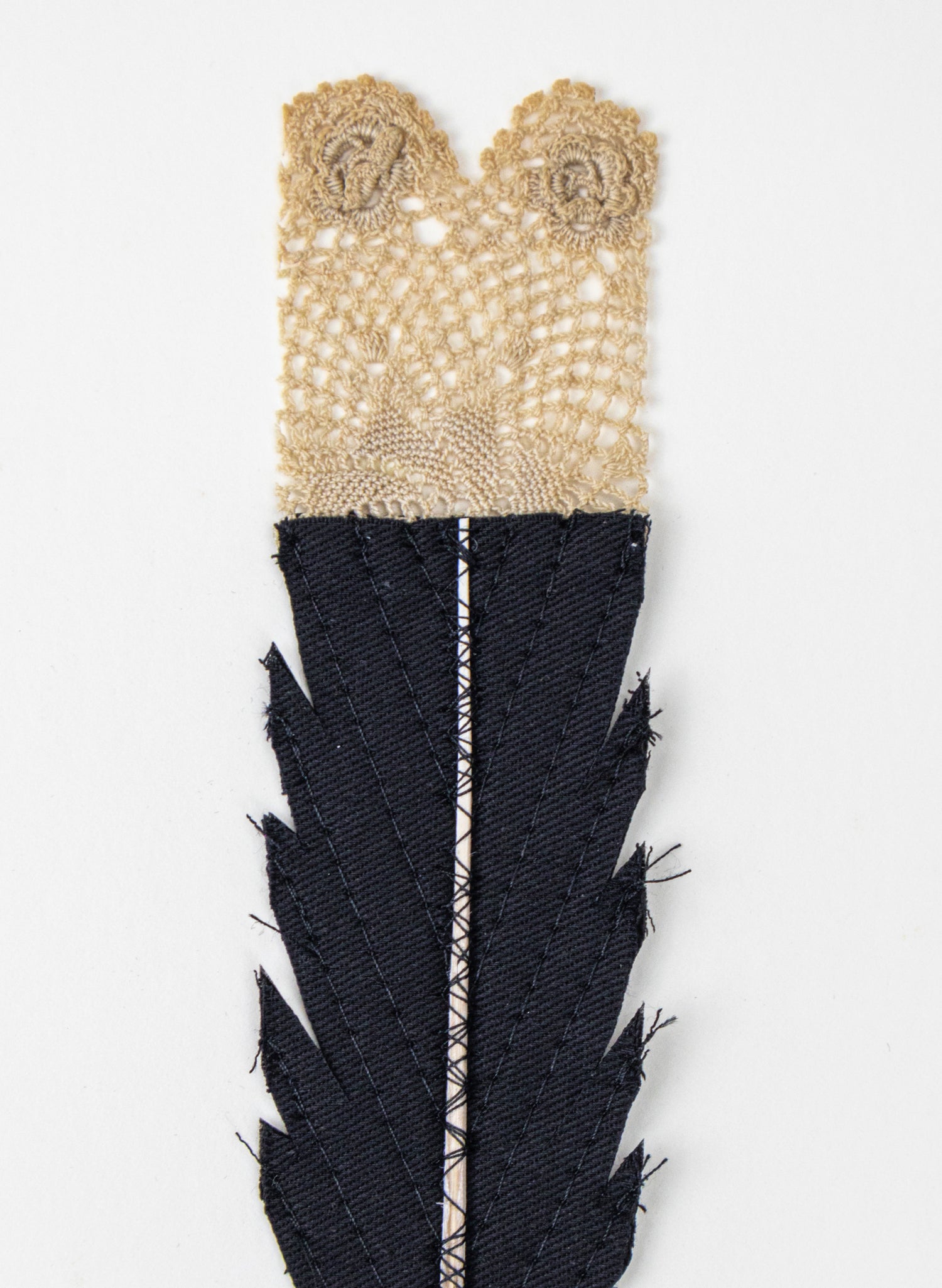 Single Huia Feather Framed
