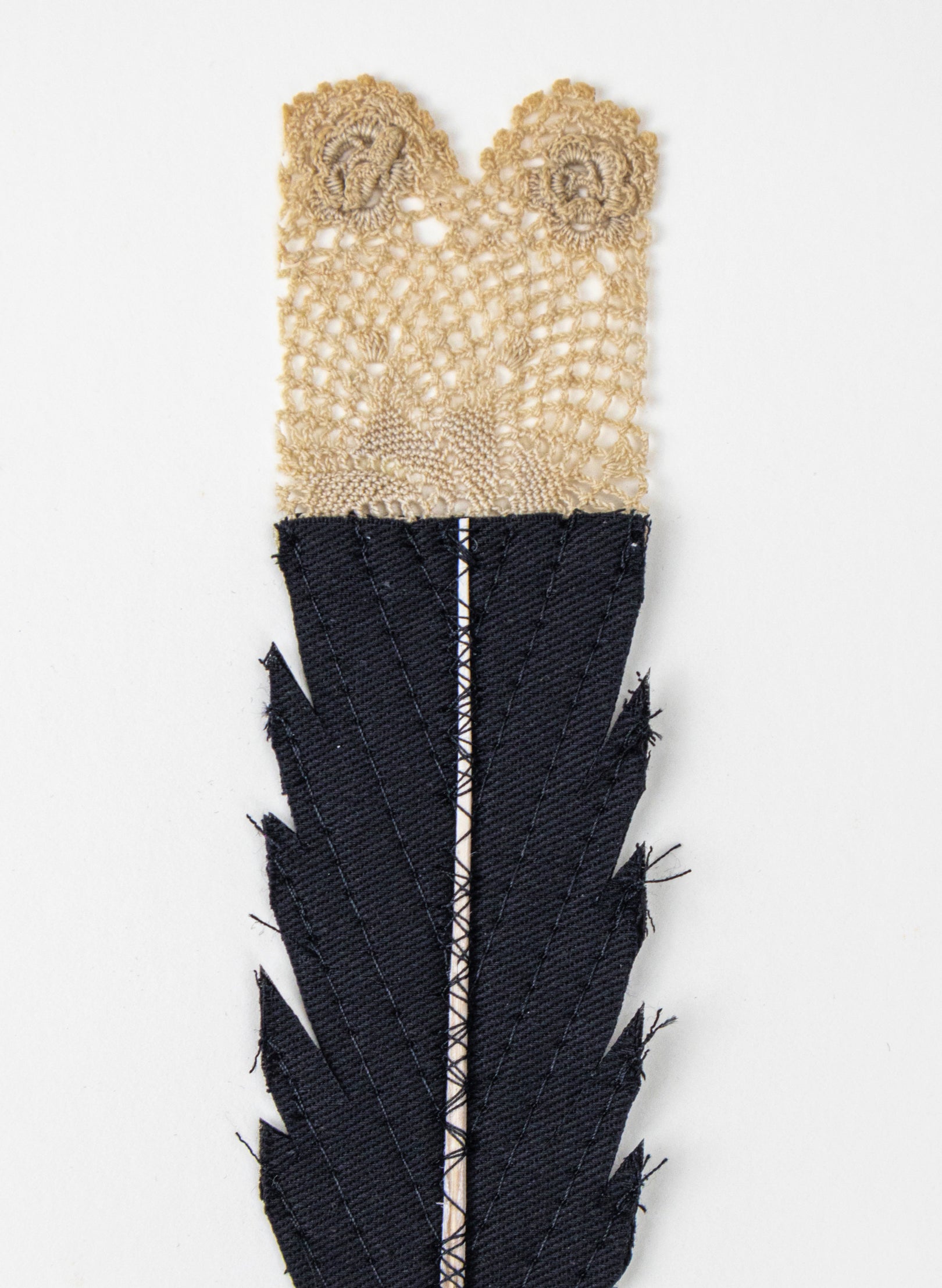 Single Huia Feather Framed
