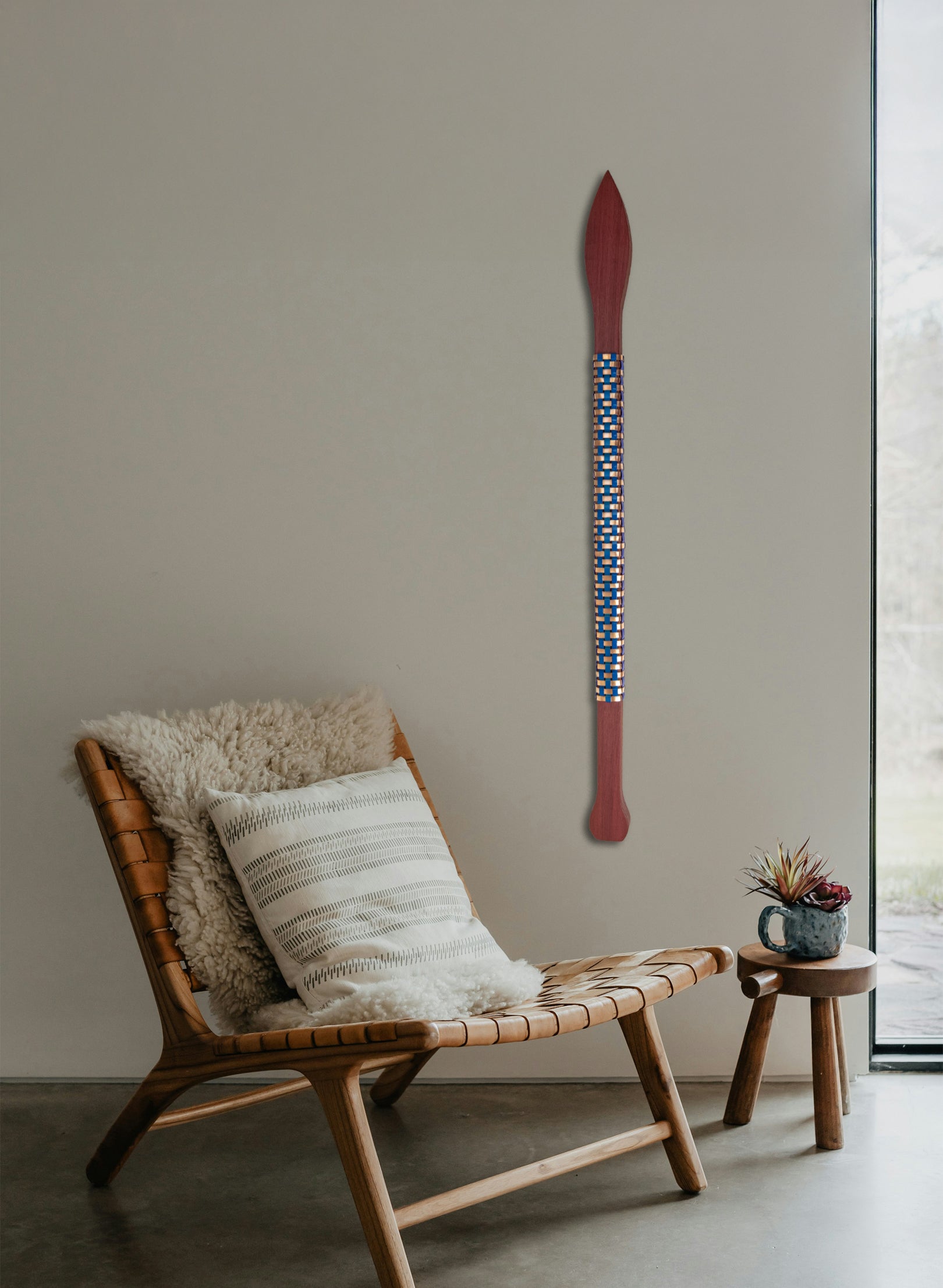 Blues and Copper Taiaha