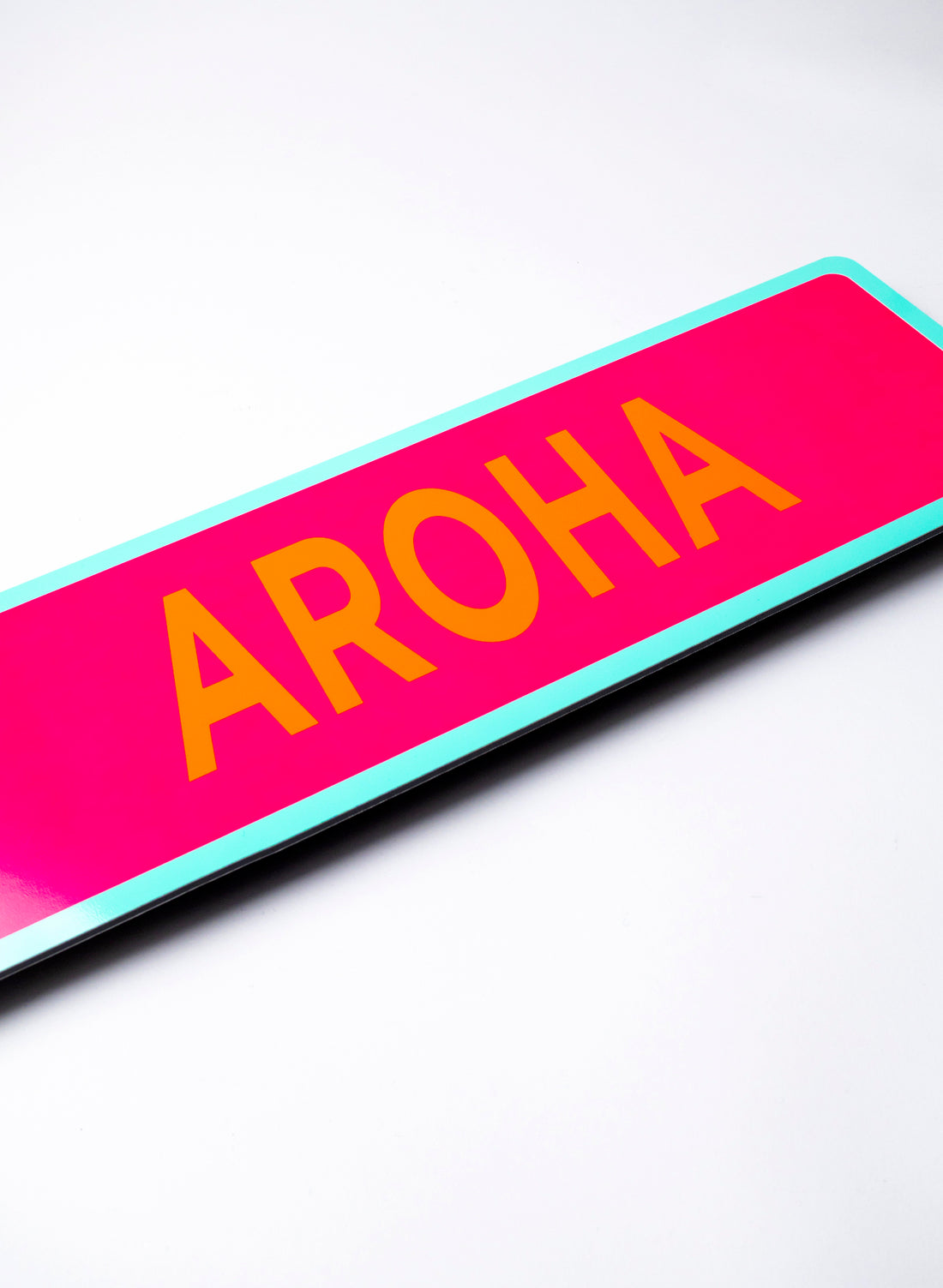 Aroha Sign - Fluro Sign
