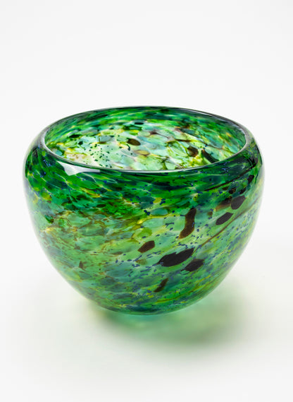 Greenstone Glass Boulder Bowl