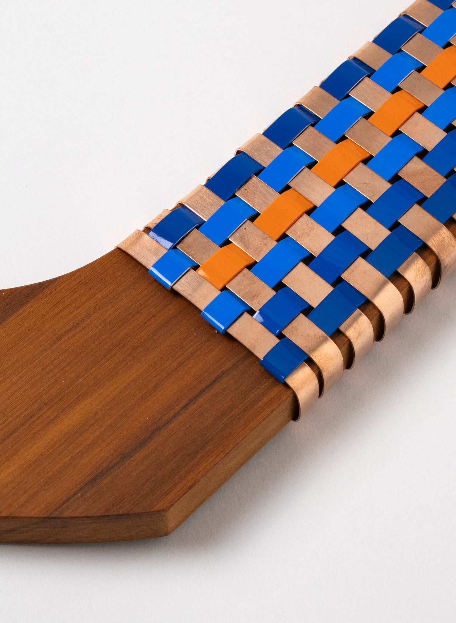 Orange, Blue &amp; Copper Wall Waka