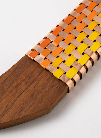 Orange, Yellow &amp; Copper Wall Waka