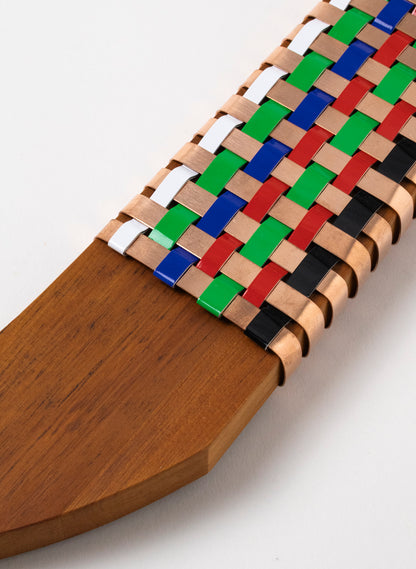 White, Red, Green, Blue &amp; Copper Wall Waka