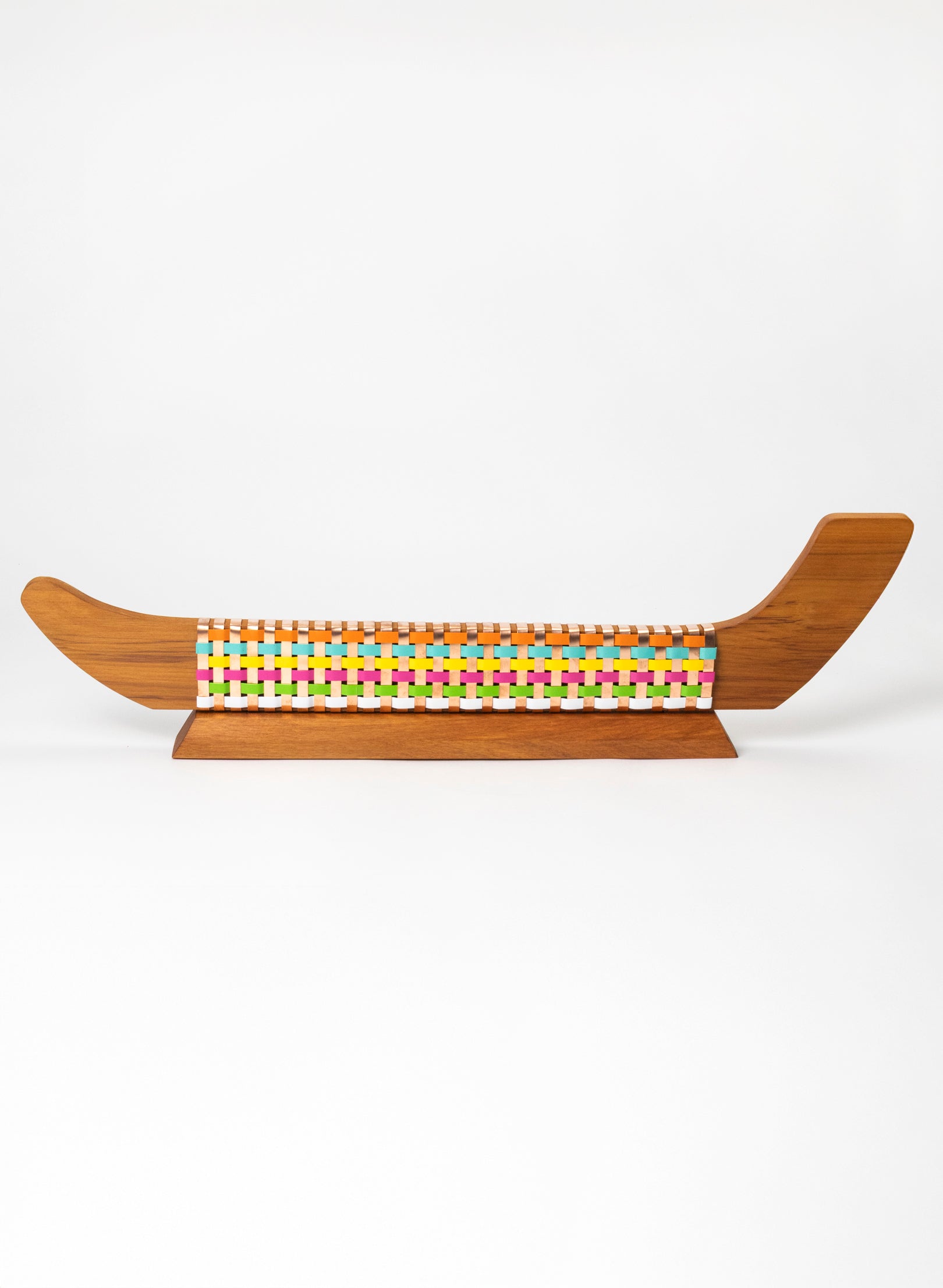 Lolly Colours and Copper Waka on Plinth