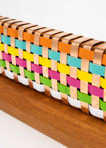 Lolly Colours and Copper Waka on Plinth