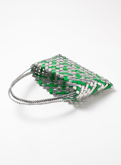 Green and Silver Aluminium Kete (14 End)