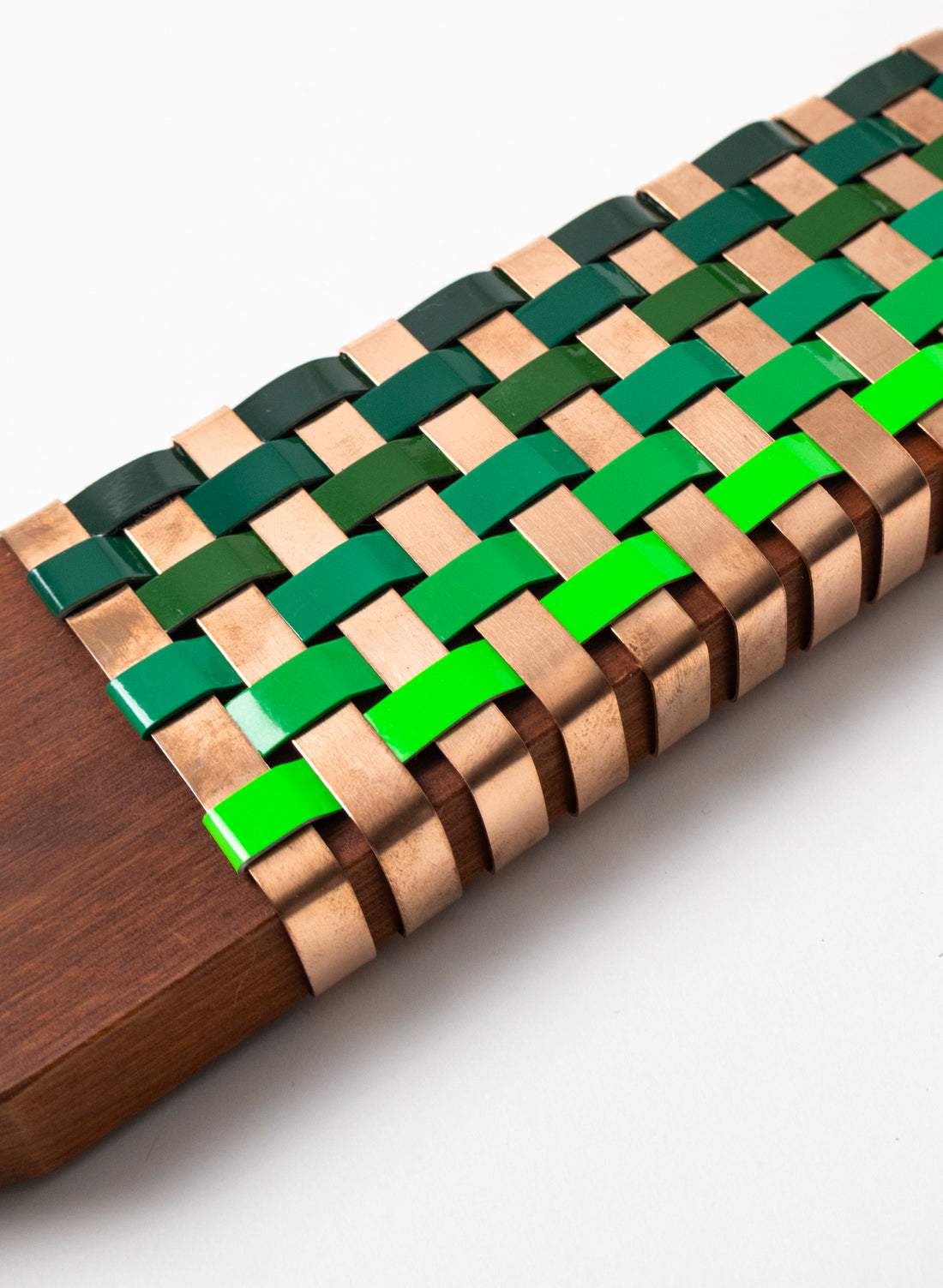 Greens & Copper Wall Waka