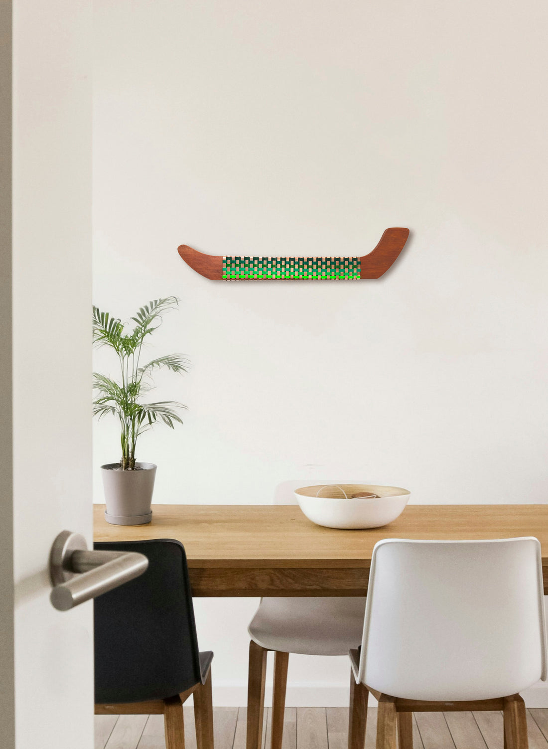 Greens & Copper Wall Waka