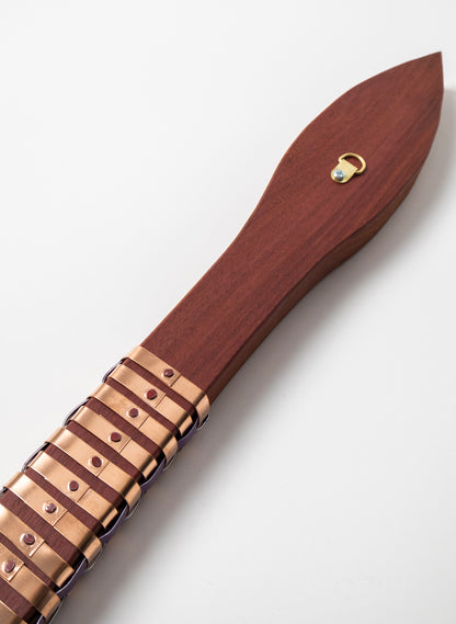 Plum, Purple and Copper Taiaha