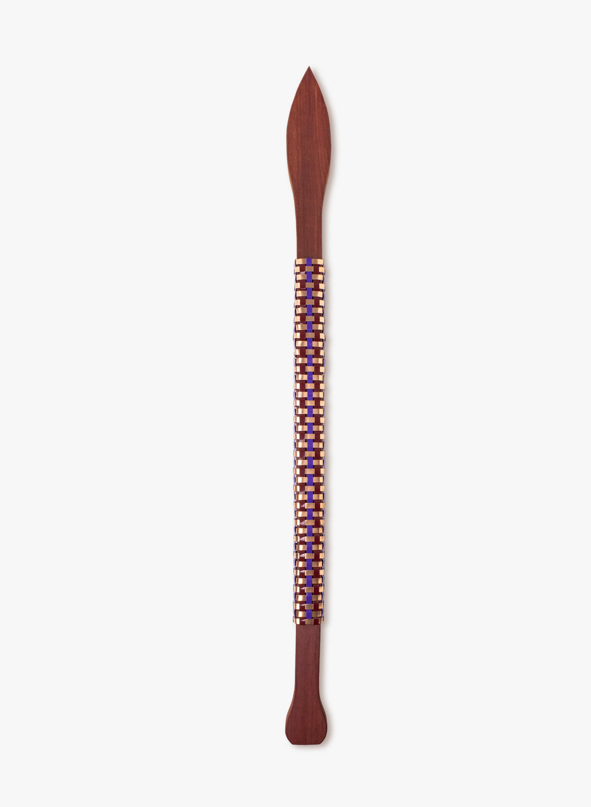Plum, Purple and Copper Taiaha