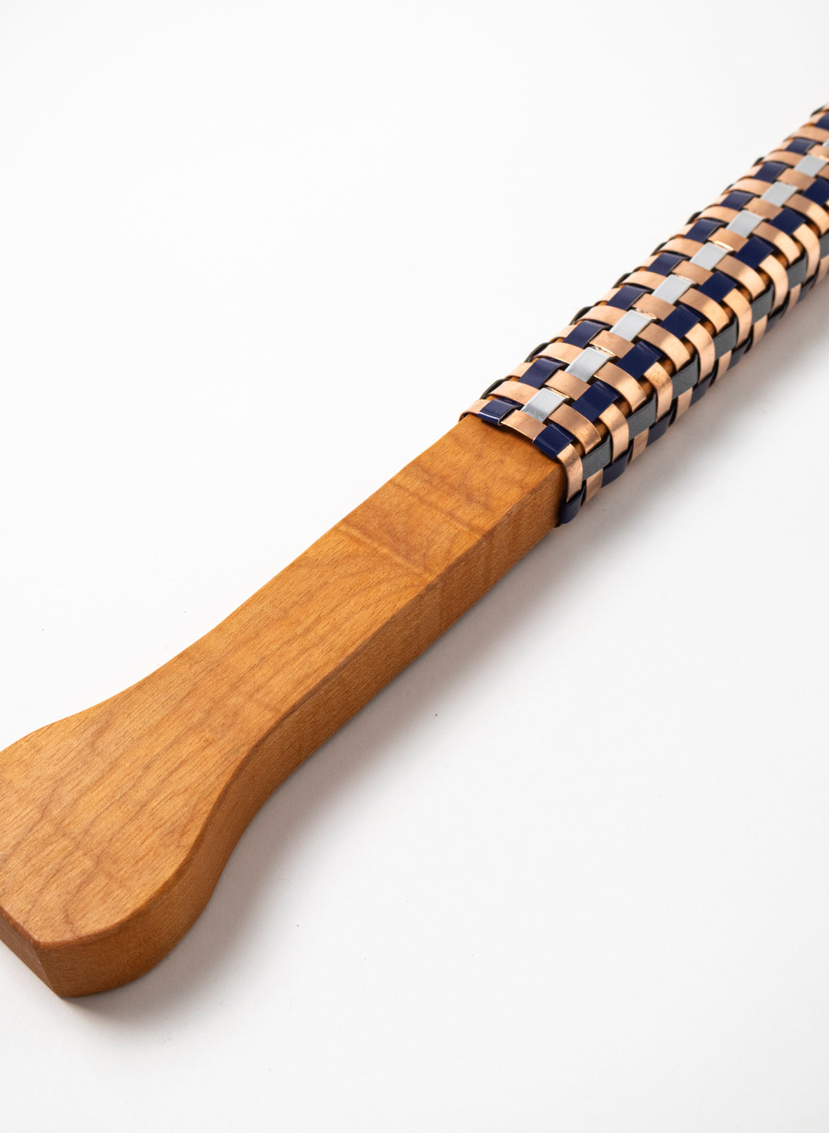 Navy, Silver and Copper Taiaha