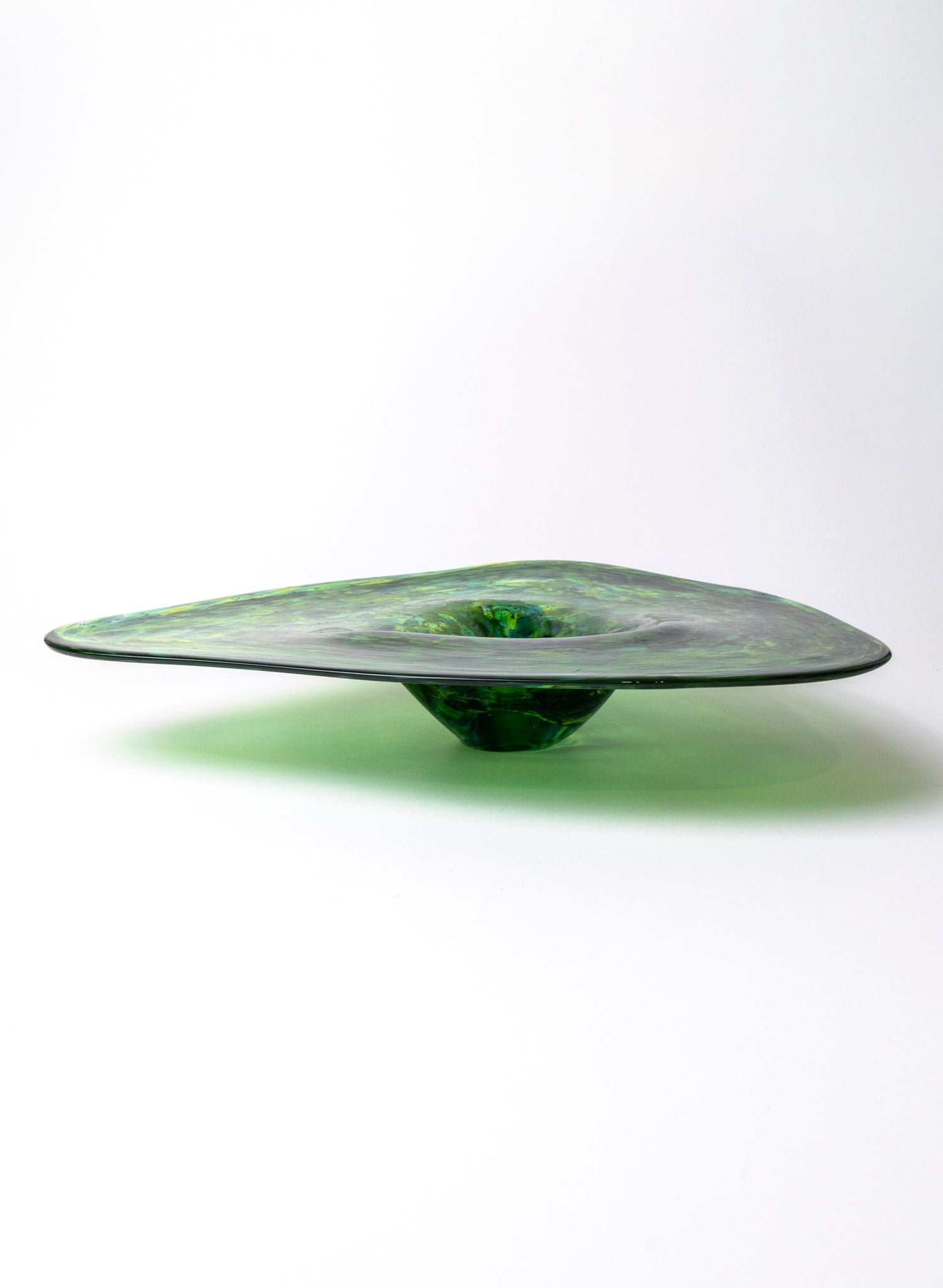 Greenstone Glass Platter