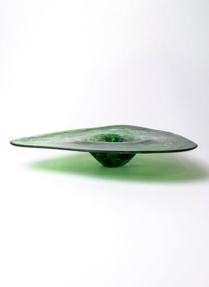 Greenstone Glass Platter