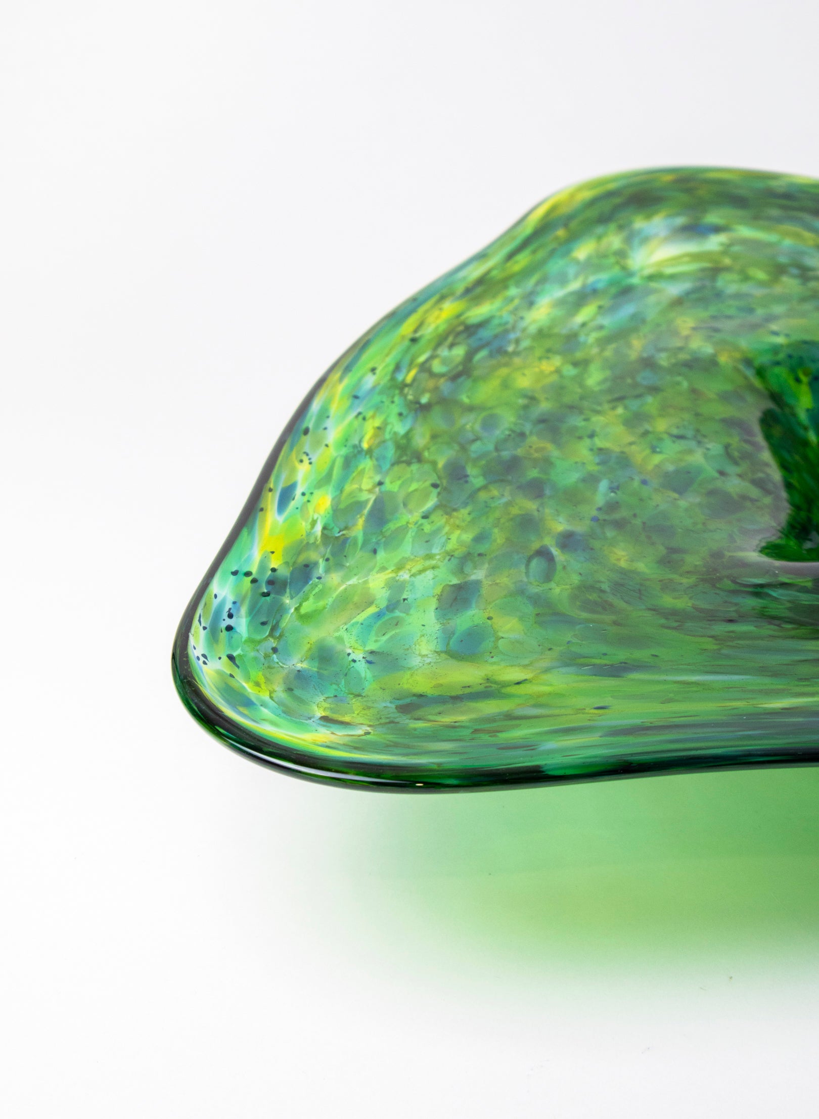 Greenstone Glass Platter