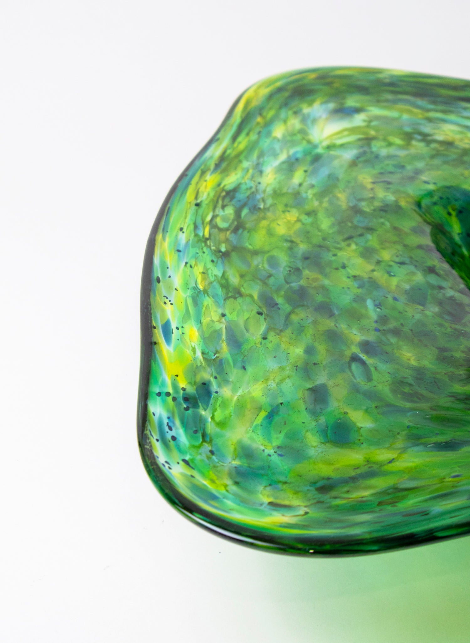 Greenstone Glass Platter